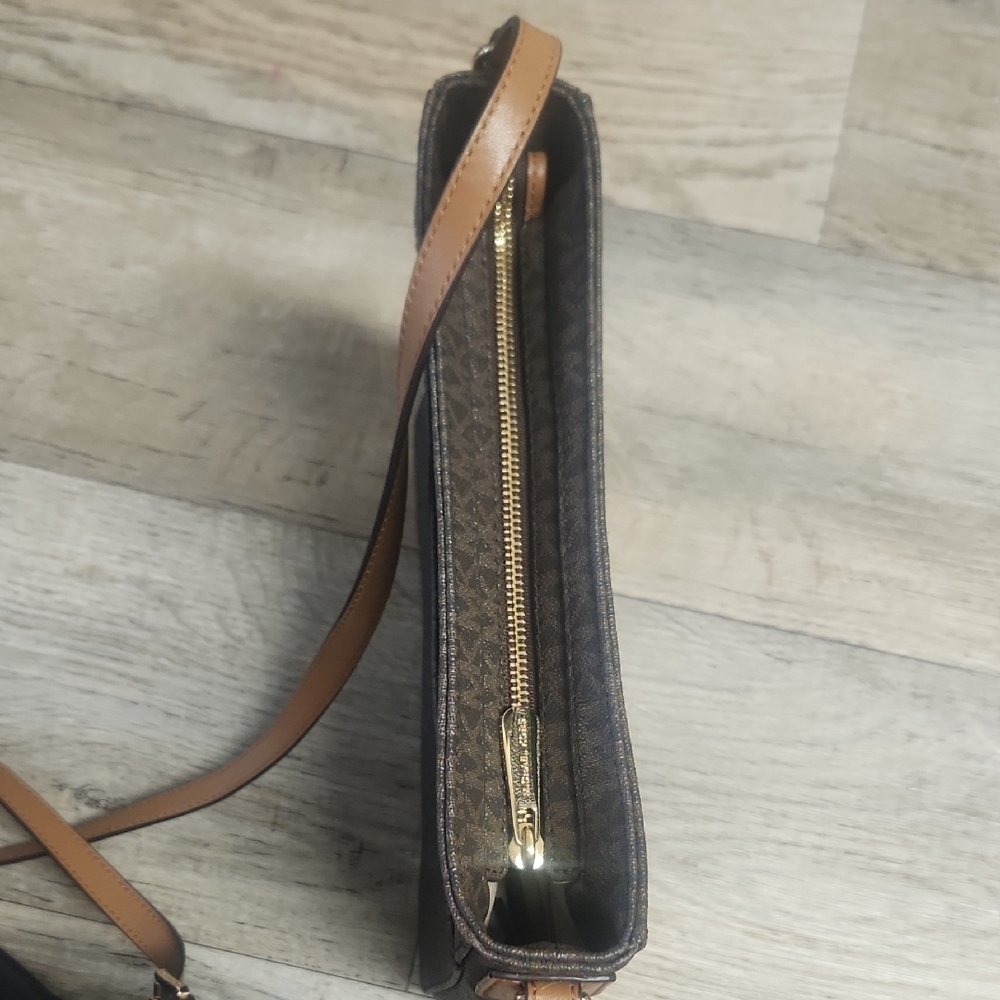 Michael Kors Dark Brown Crossbody Bag - Picture 9 of 15